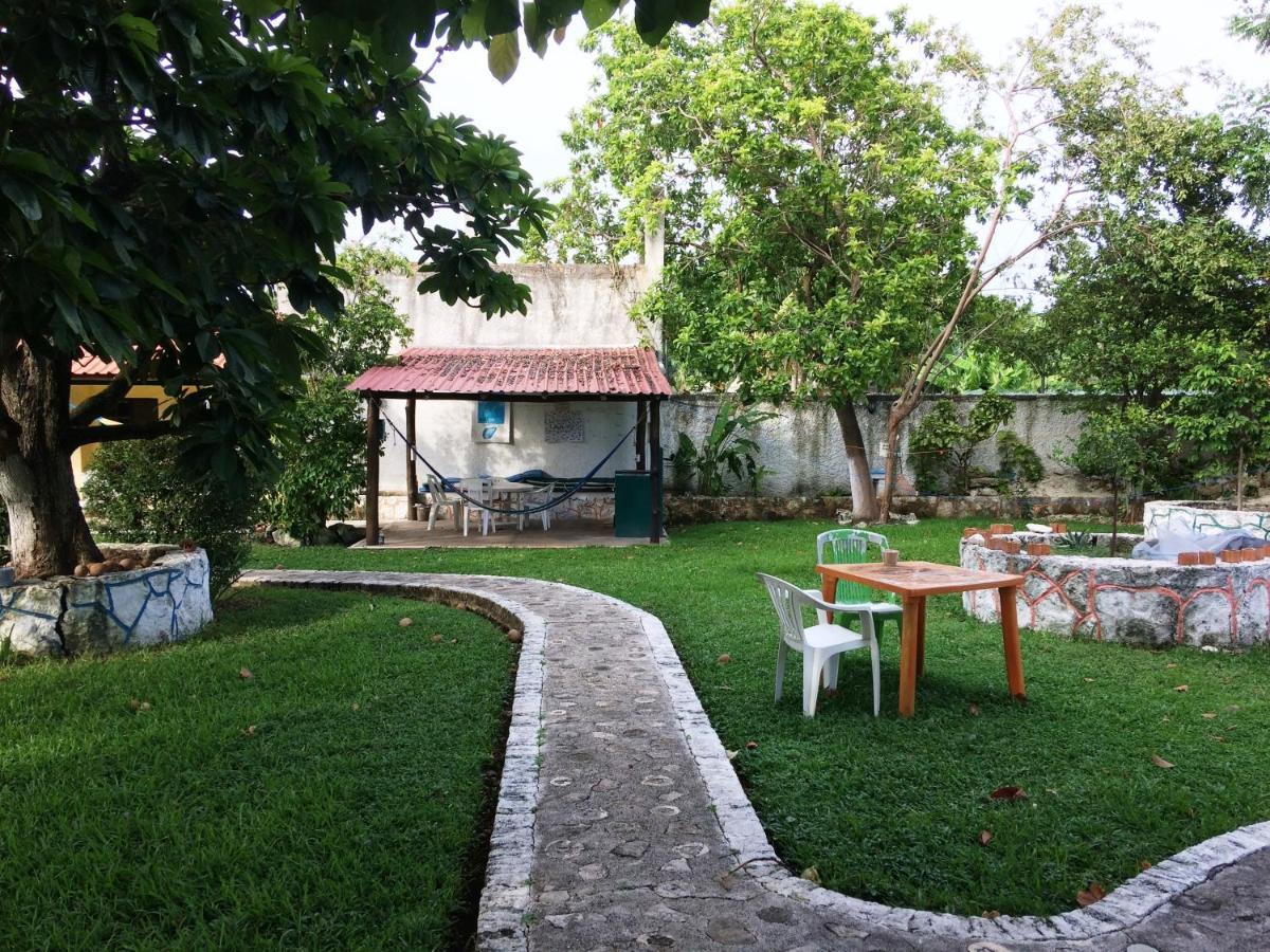Amigos Hostel Cozumel Bagian luar foto